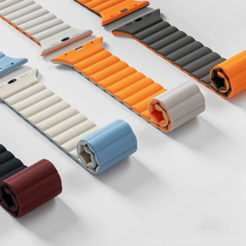 Silikon/Nylon Armbänder