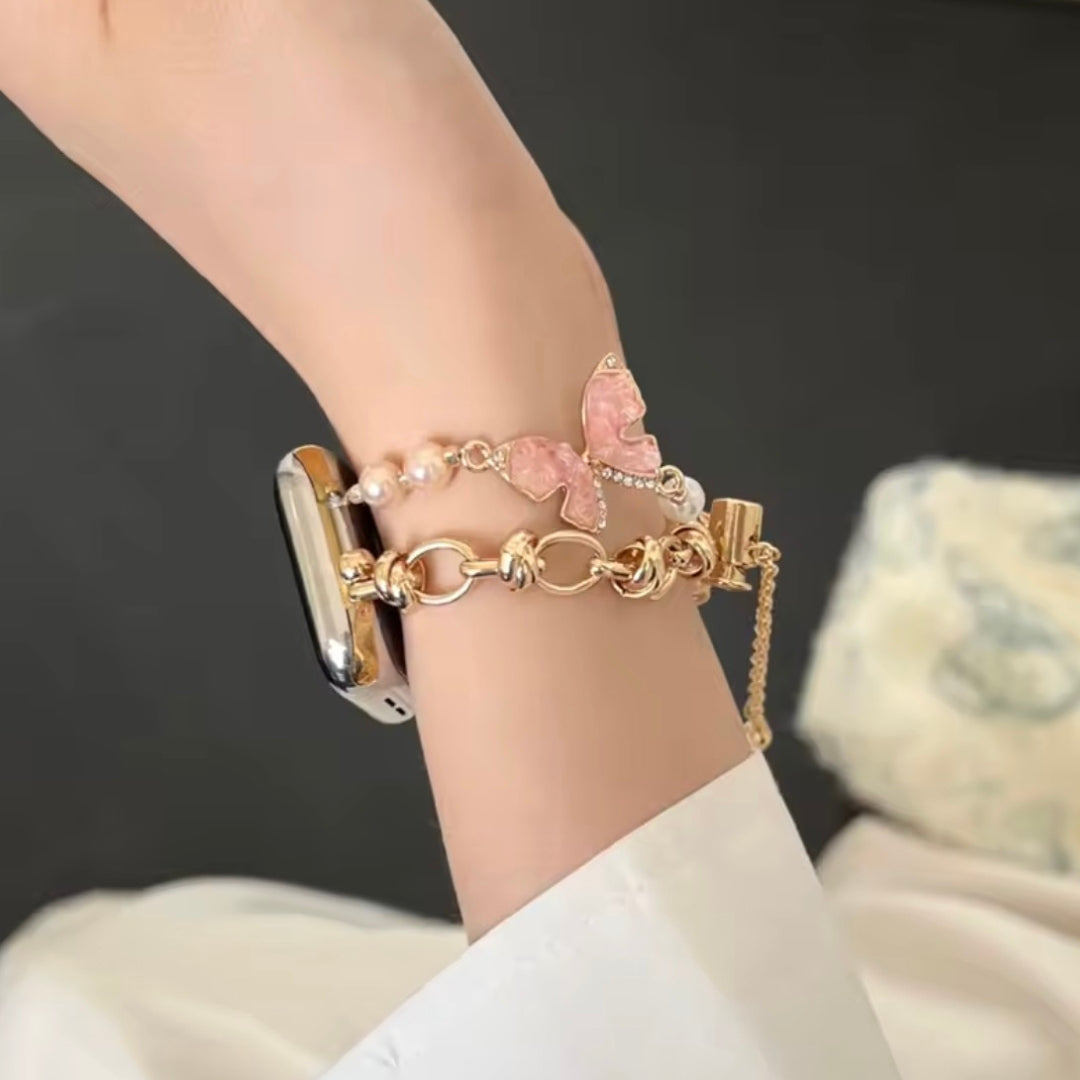 NEU: Apple Watch Metallarmband "Antonia"