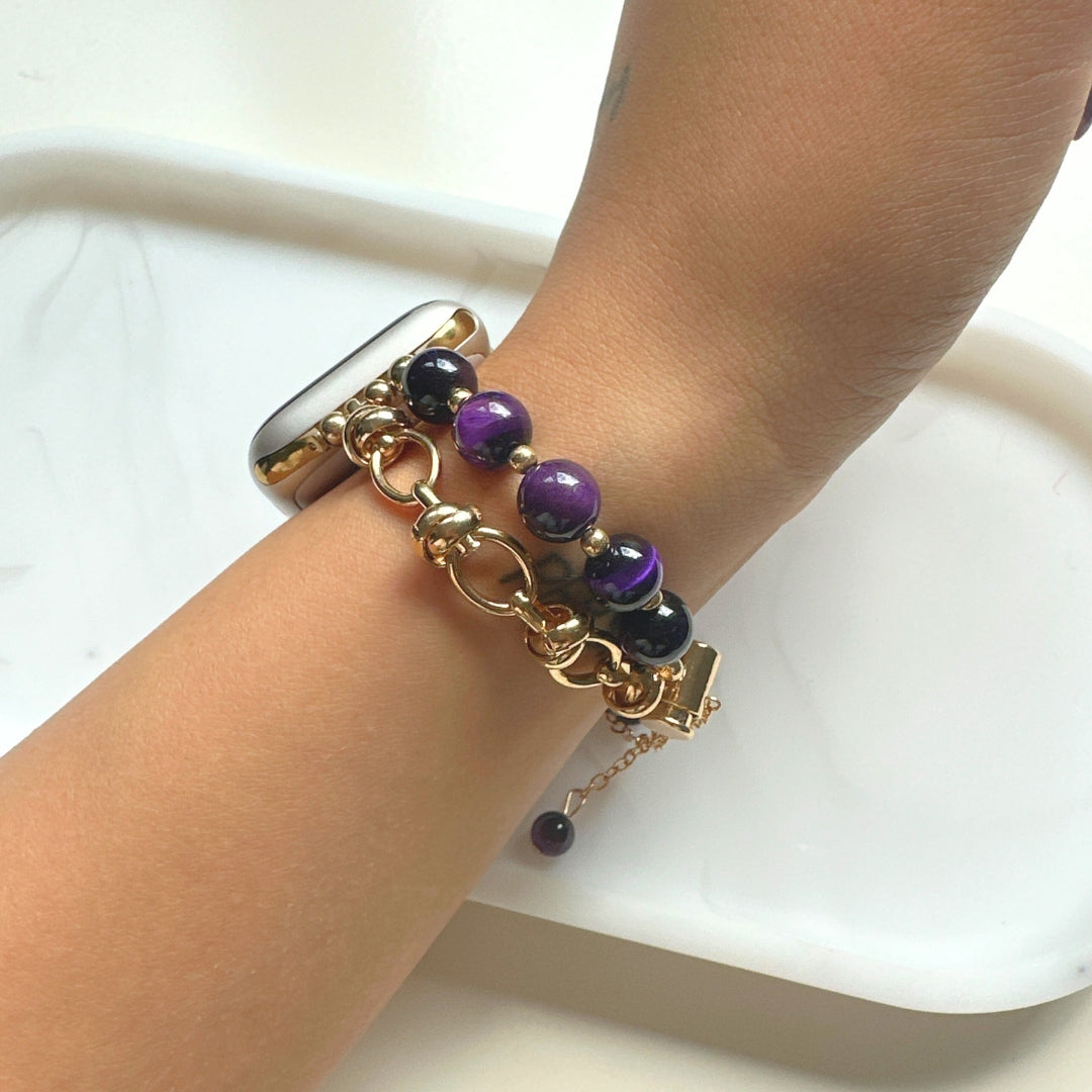 Apple Watch Metallarmband "Perl"