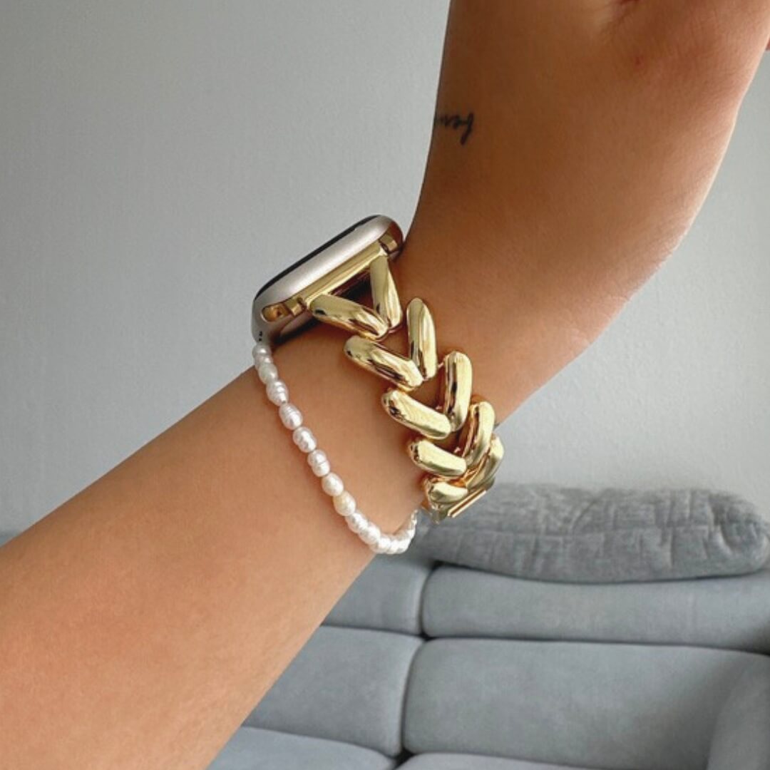 NEU: Apple Watch Metallarmband "Coco"