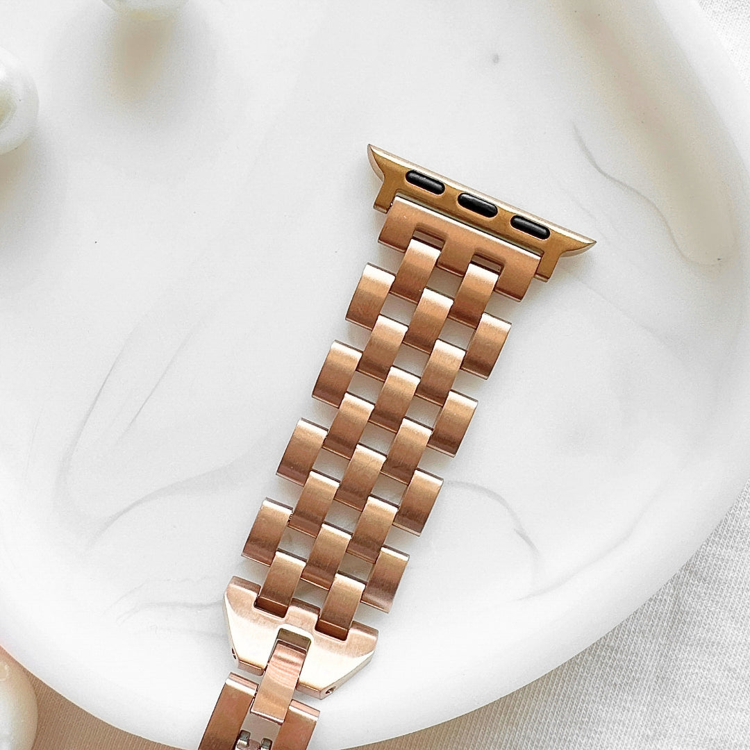 NEU: Apple Watch Metallarmband "Adèle"