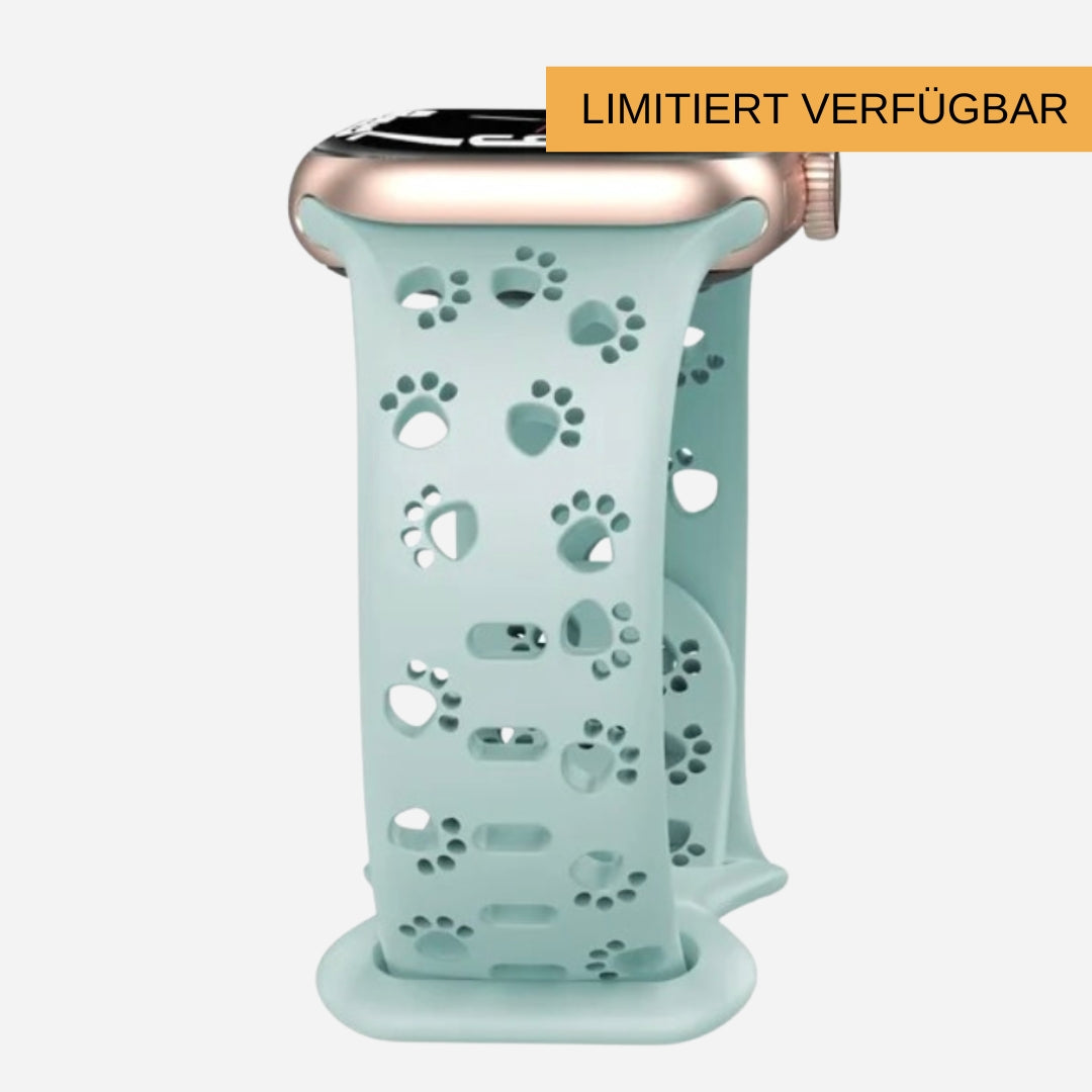 Apple Watch Silikonband "Pfoten"