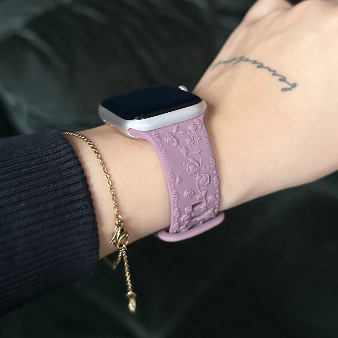 Apple Watch Silikonband "Rose"