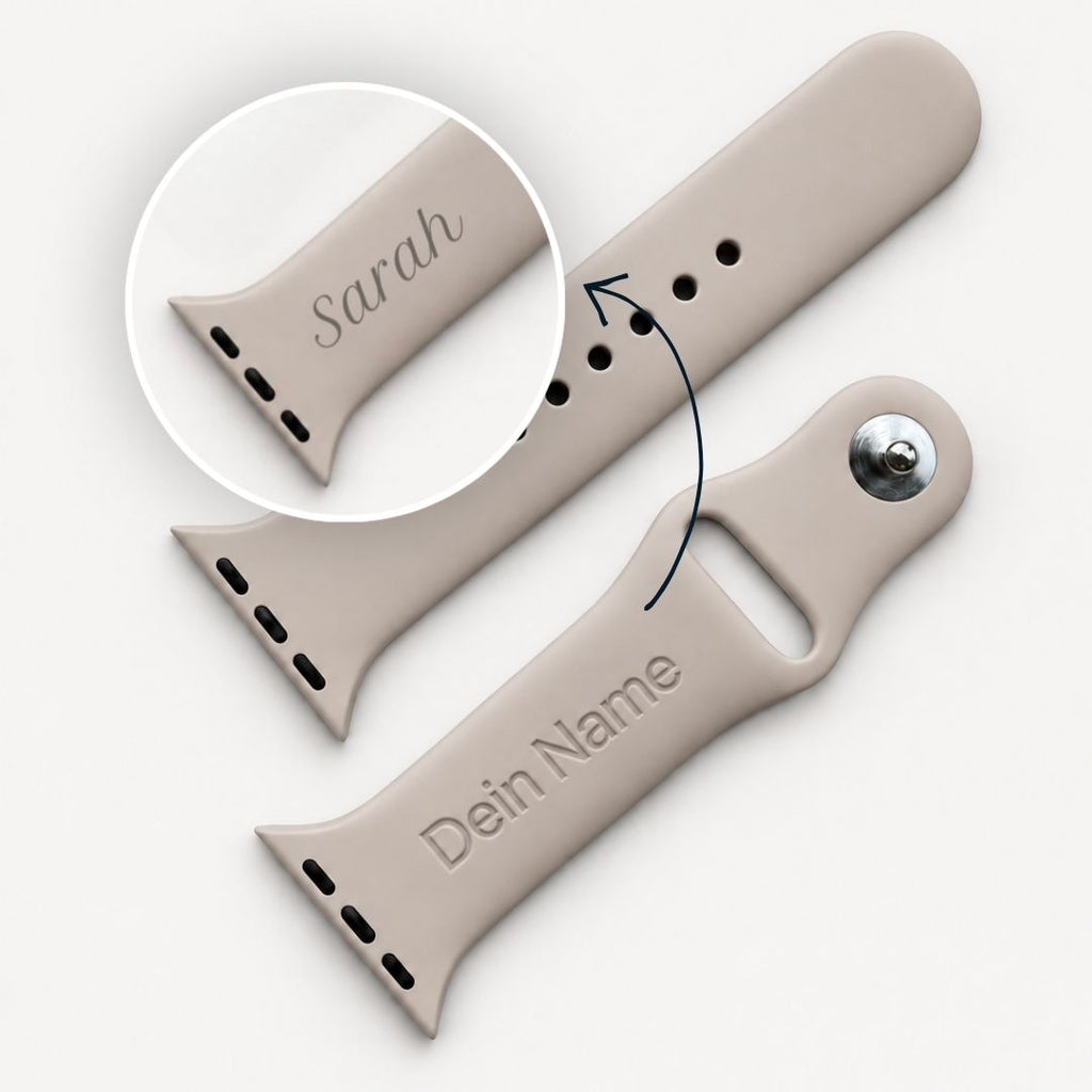 Deins – Apple Watch Armband mit Namensgravur