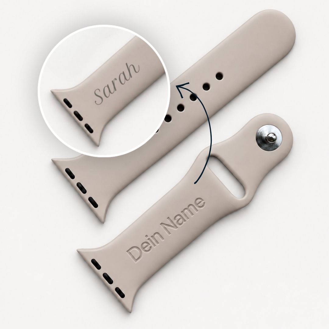 Deins – Apple Watch Armband mit Namensgravur