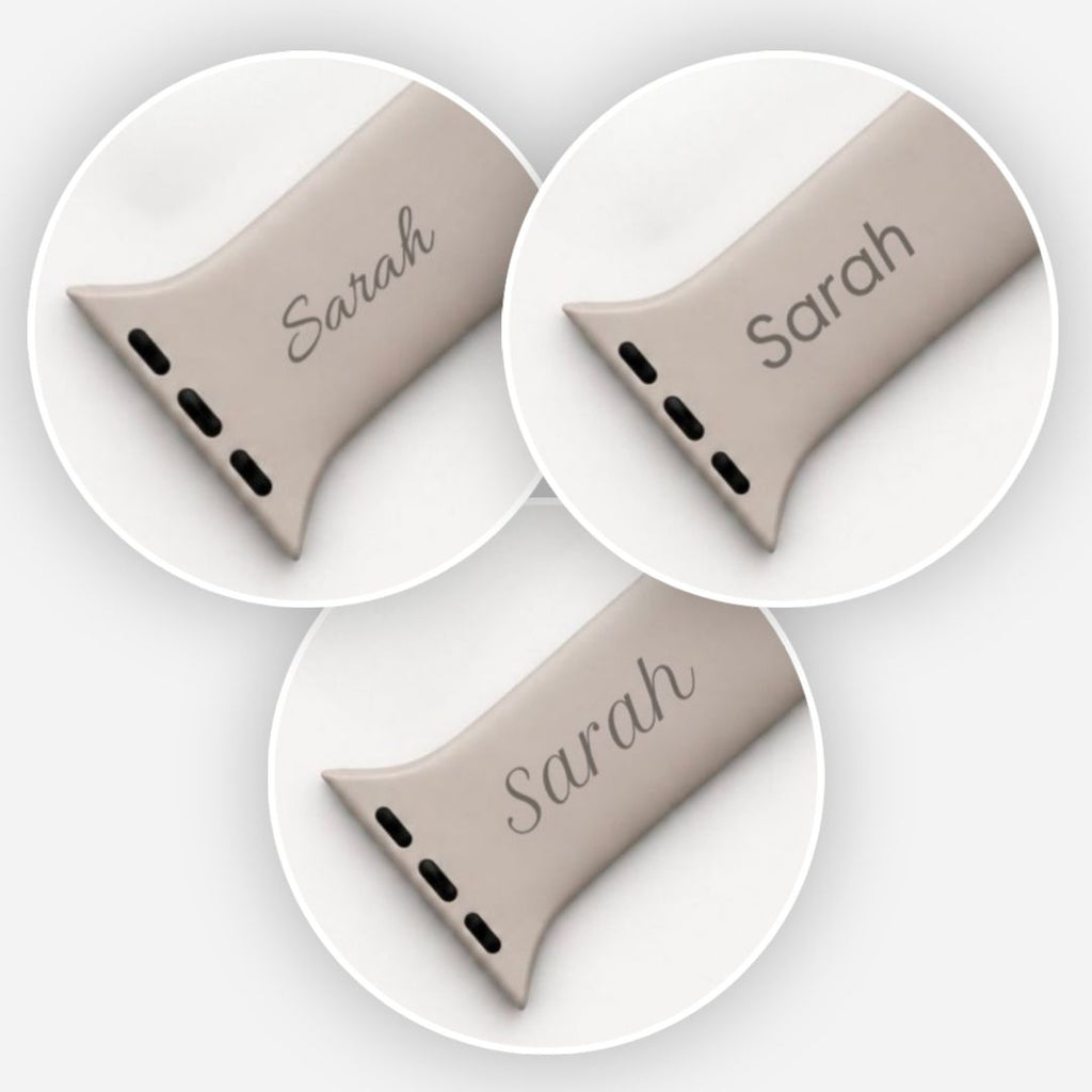 Deins – Apple Watch Armband mit Namensgravur