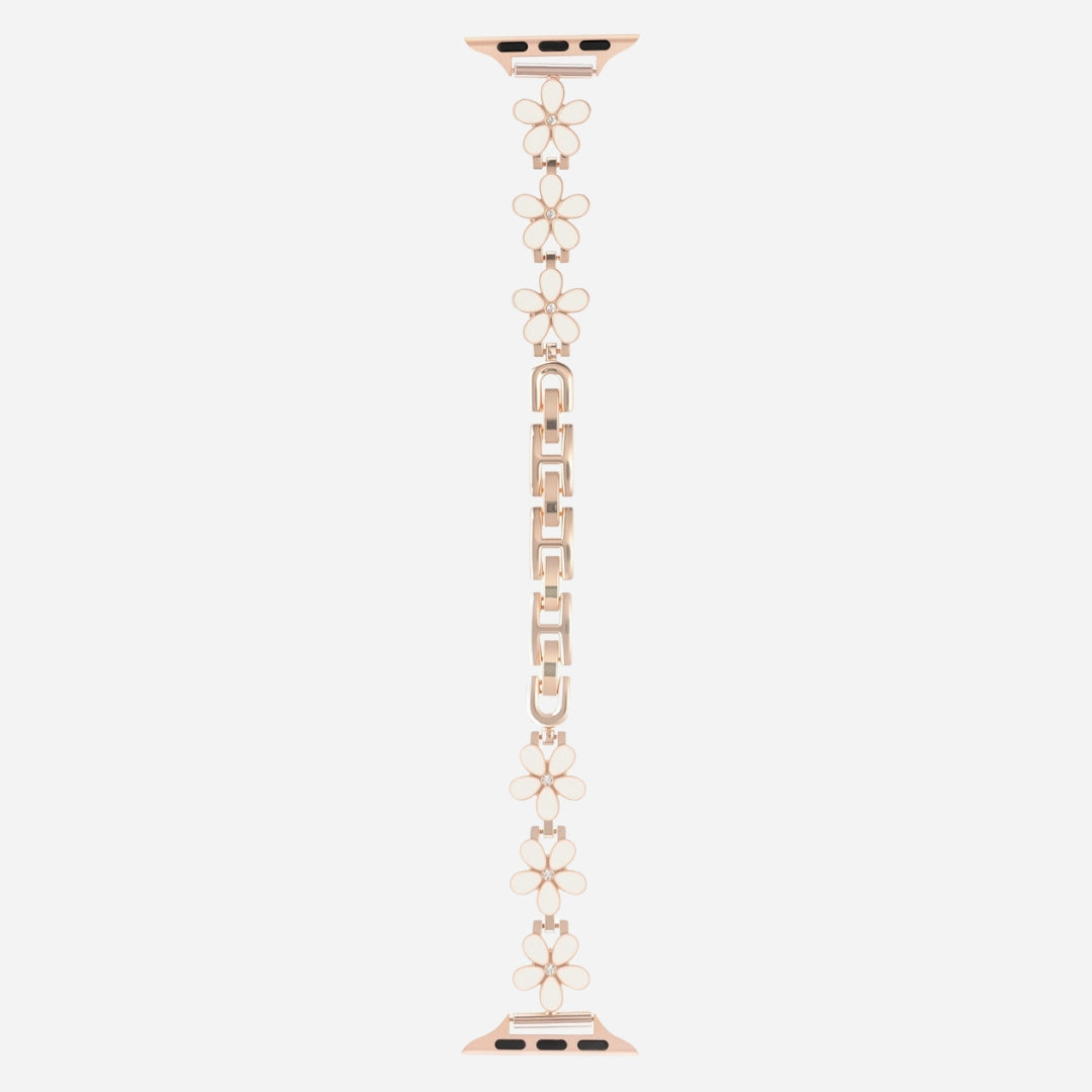 Apple Watch Metallarmband "Flora"