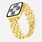 01 Apple Watch Metallarmband Adele Gold, Freisteller