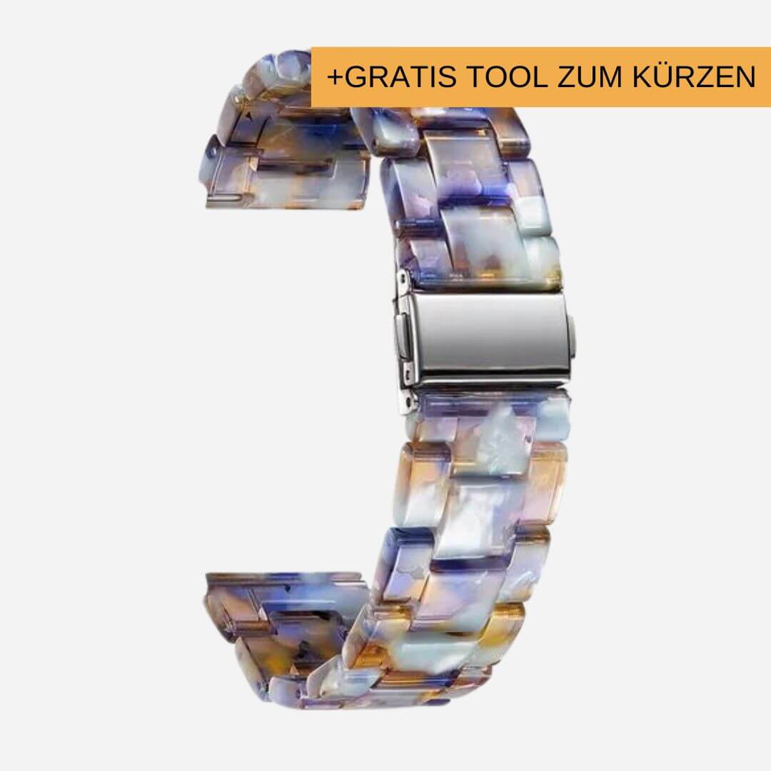 01 Apple Watch Keramikarmband Alice Blau Light, Freisteller