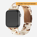 01 Apple Watch Keramikarmband Alice Frühlings Blütte, Freisteller