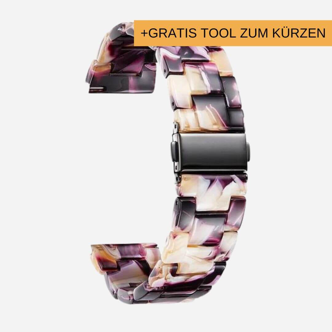 01 Apple Watch Keramikarmband Alice Lila Light, Freisteller