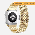 01 Apple Watch Metallarmband Dion Gold, Freisteller