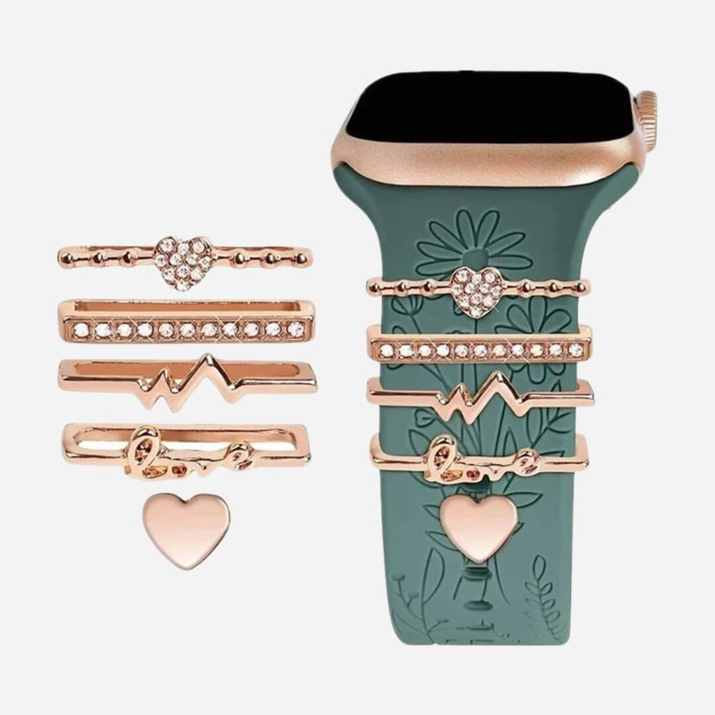 01 Apple Watch Ringe Eva Rosegold, Produkt Show Bild