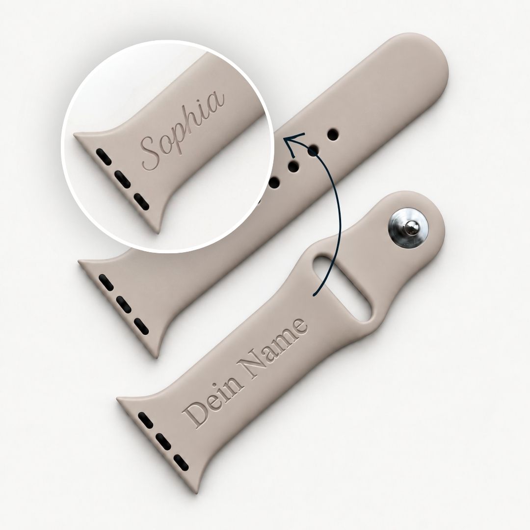 Deins – Apple Watch Armband mit Namensgravur