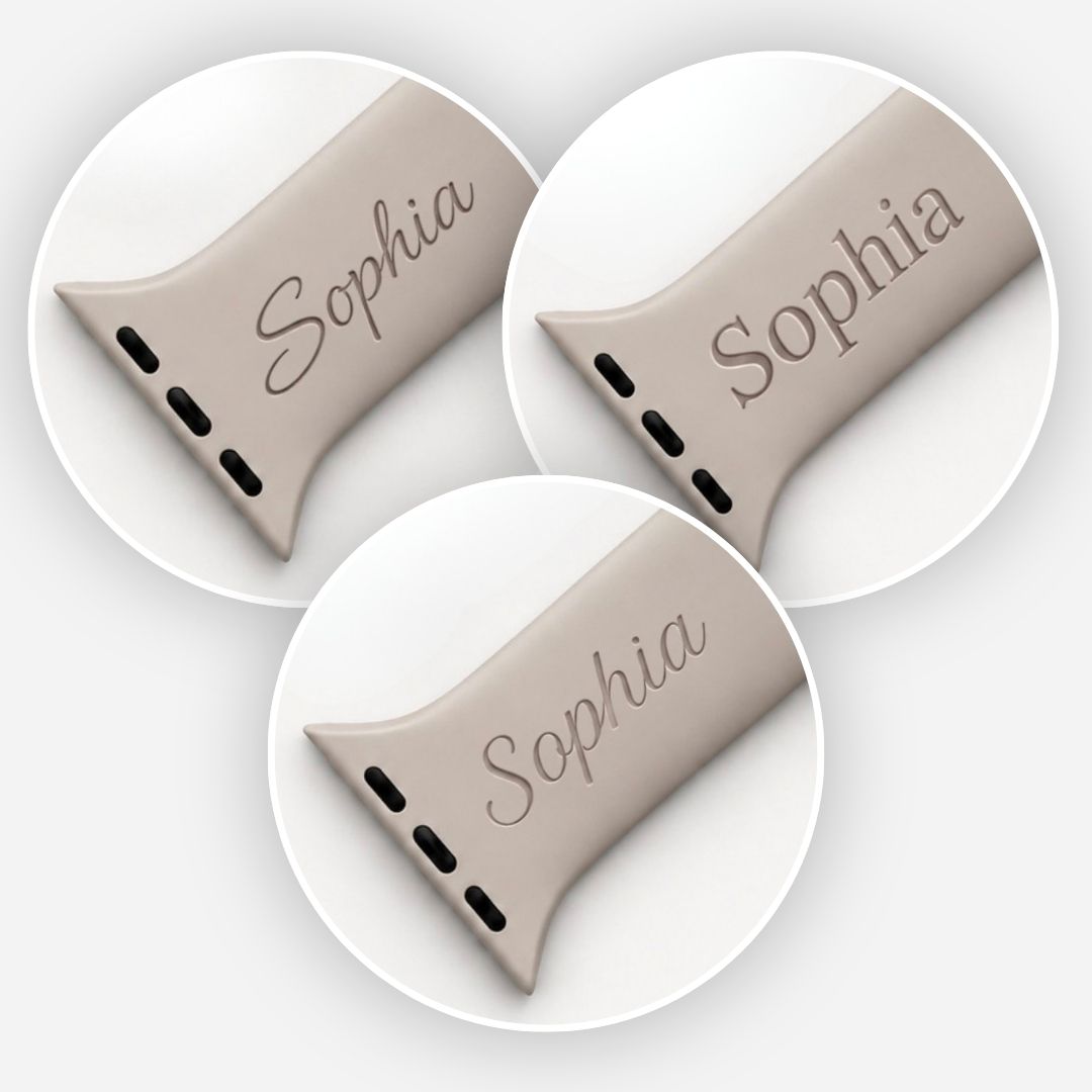 Deins – Apple Watch Armband mit Namensgravur