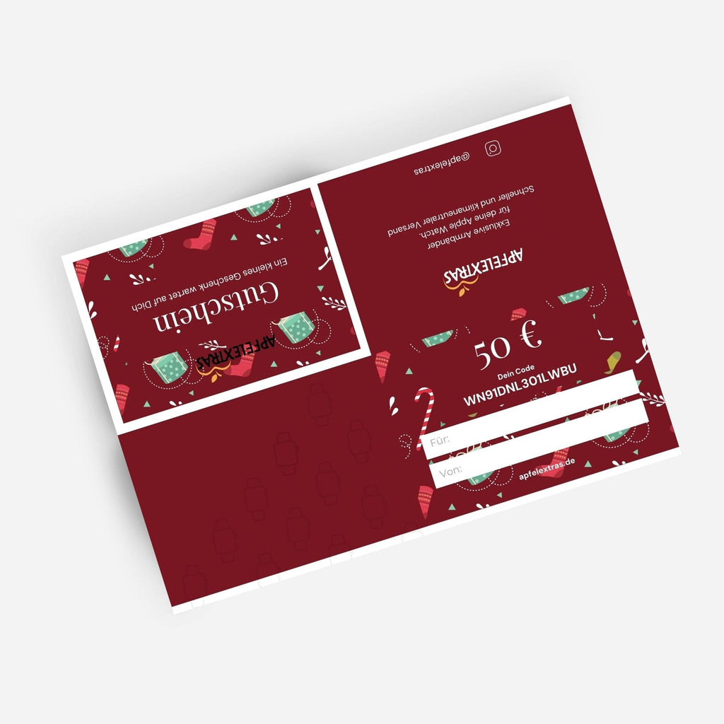 Geschenkgutschein Weihnachten