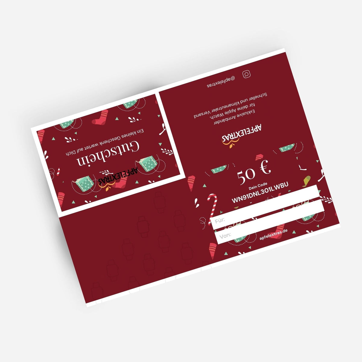 Geschenkgutschein Weihnachten