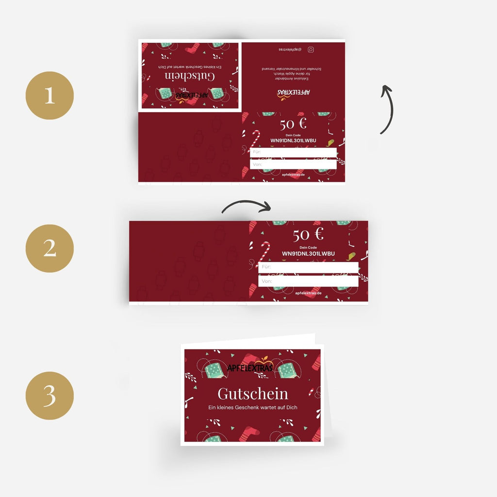 Geschenkgutschein Weihnachten
