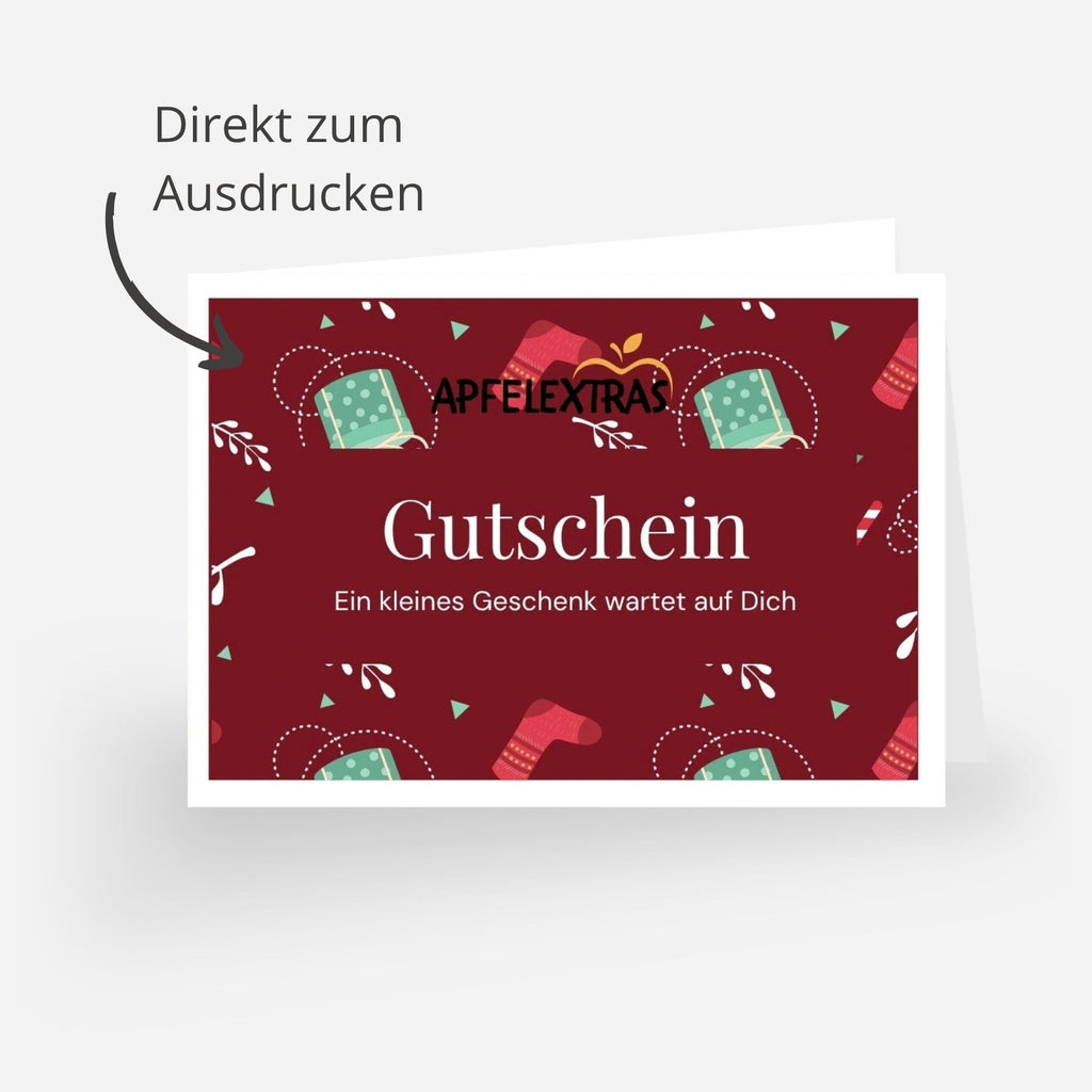 Geschenkgutschein Weihnachten