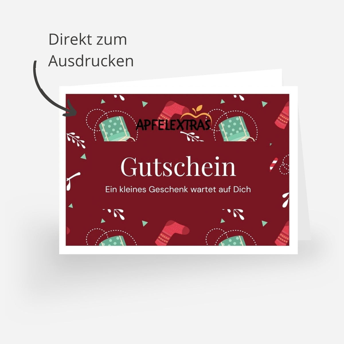 Geschenkgutschein Weihnachten