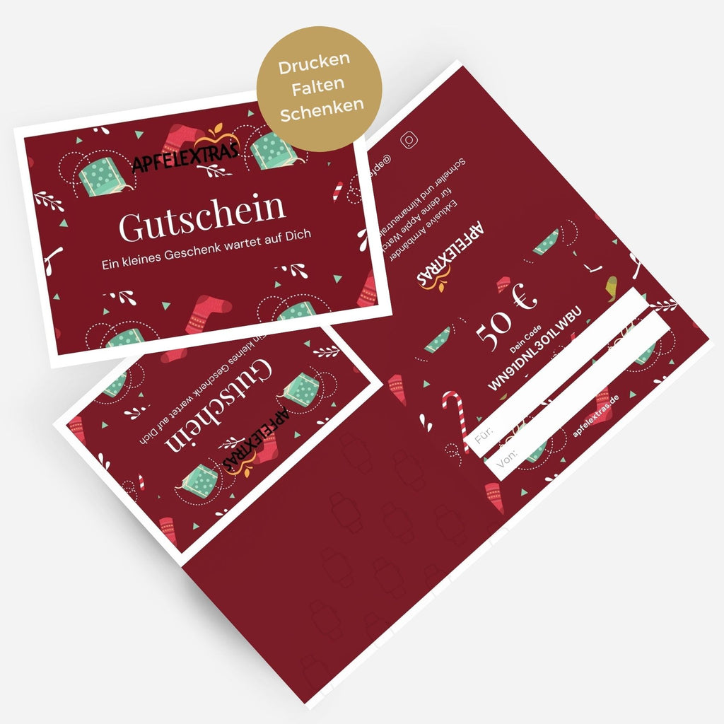 Geschenkgutschein Weihnachten