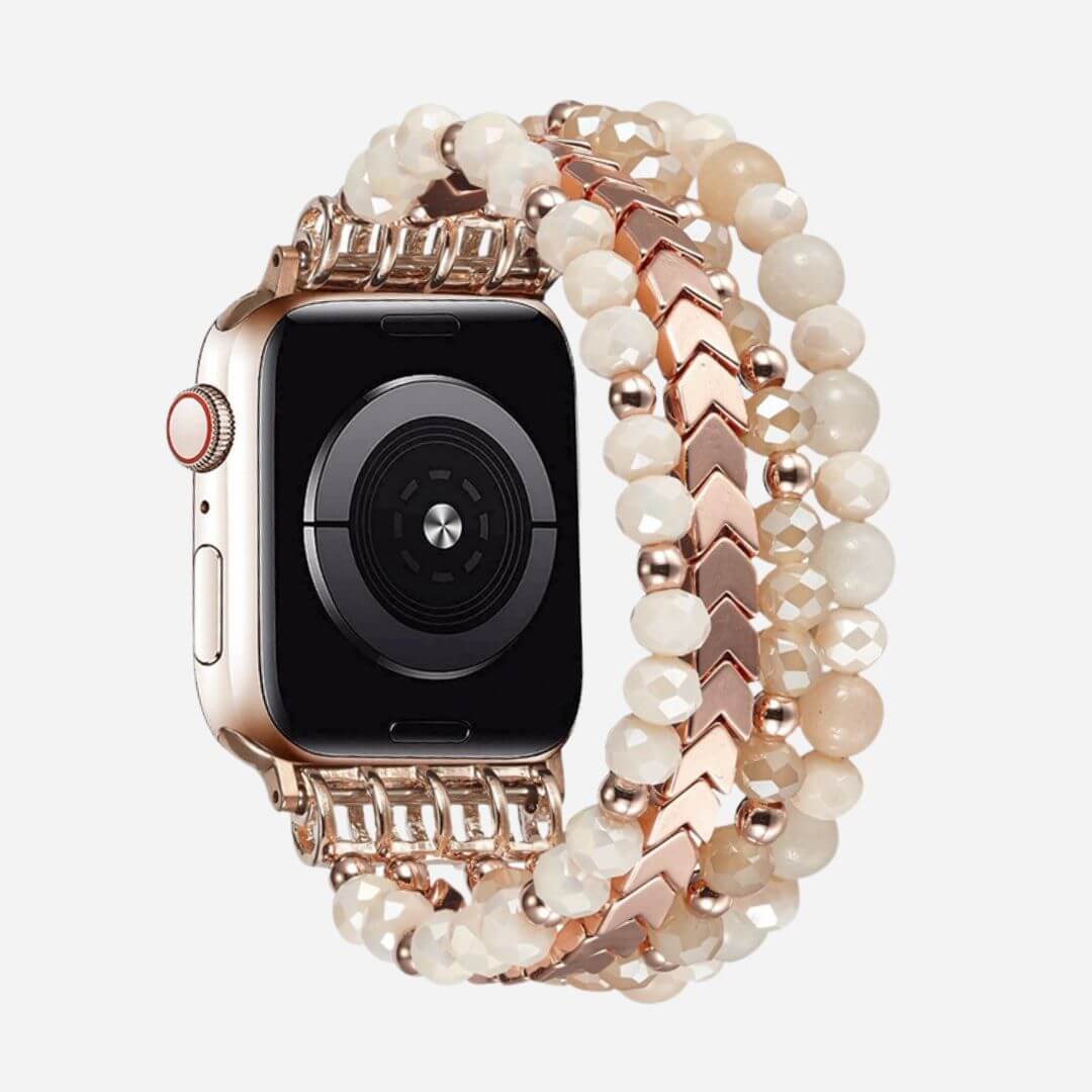 01 Apple Watch Metallarmband Juliette Rose, Freisteller